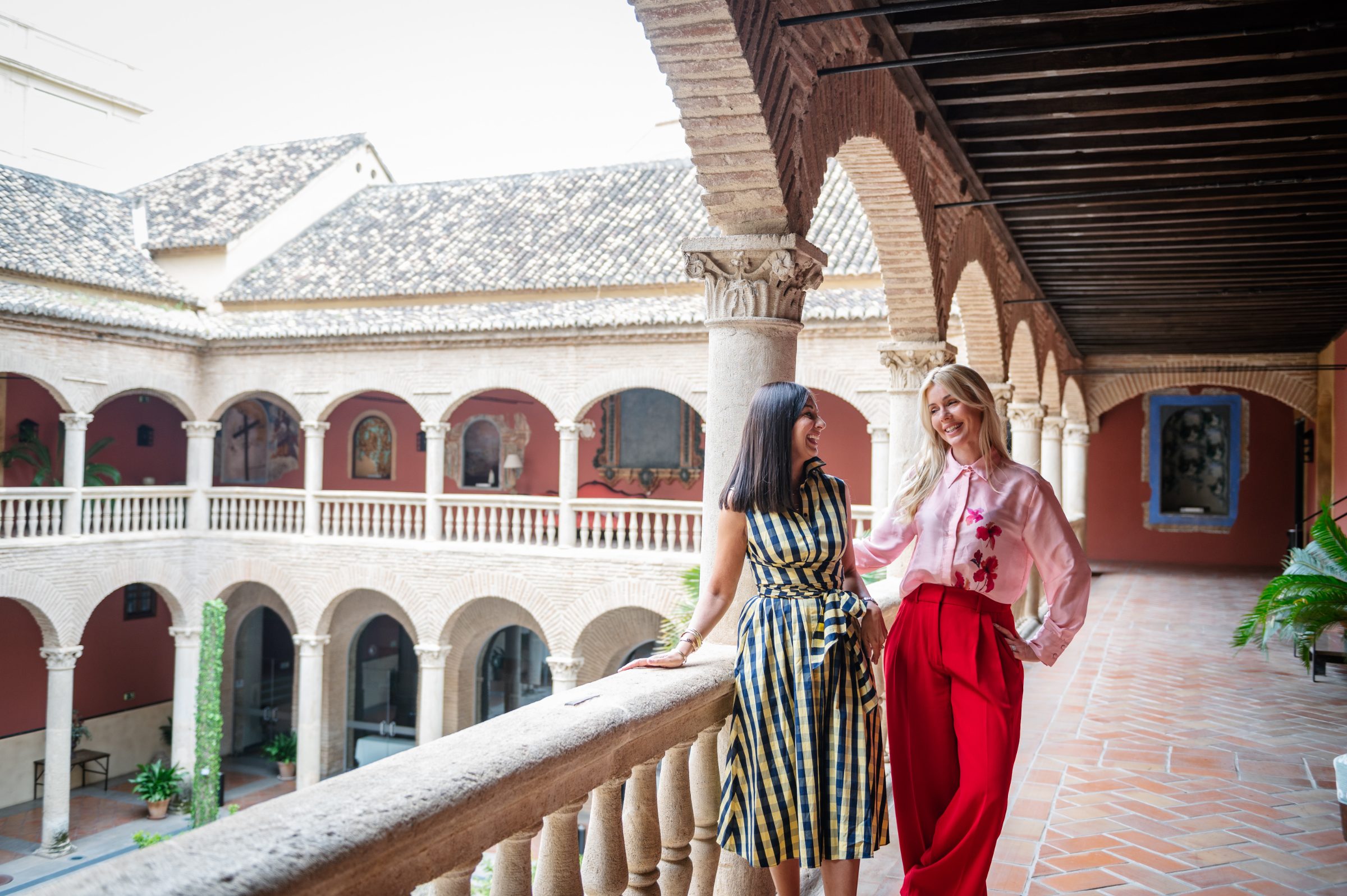 Made in Spain Podcast on location — Granada interior patio